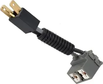 Колодка автолампы Н7 (2 конт.,гнездовая, с ответной частью) керамика с проводами (Auto-GUR). Артикул AG60139