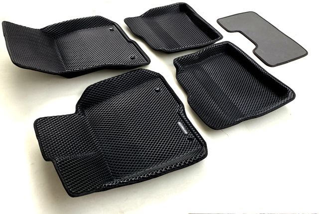 Коврики Euromat 3D EVA для салона Mercedes-Benz S-Class W221 длинная база 2005-2013. Артикул EM3DEVA-003504