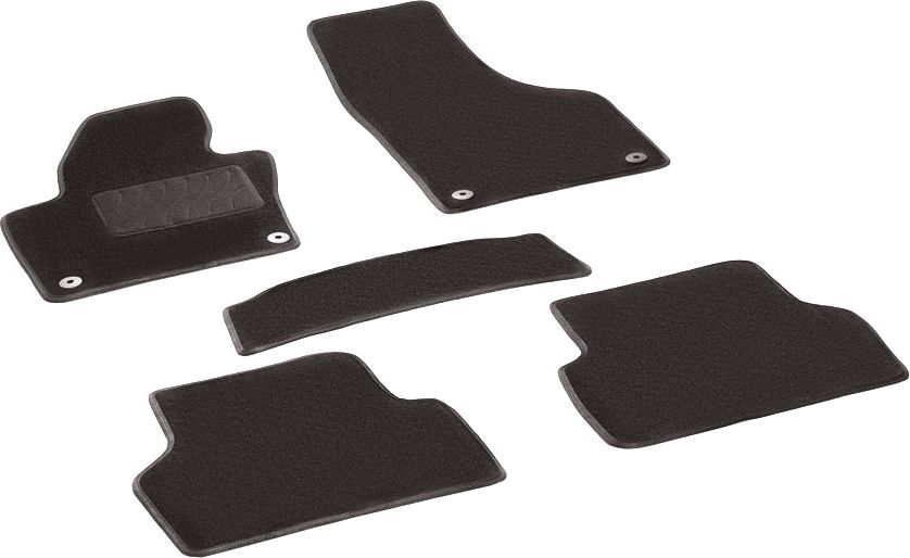 Коврики текстильные Seintex (LUX) на резиновой основе для салона Audi Q3 2011-2018. Артикул 89631