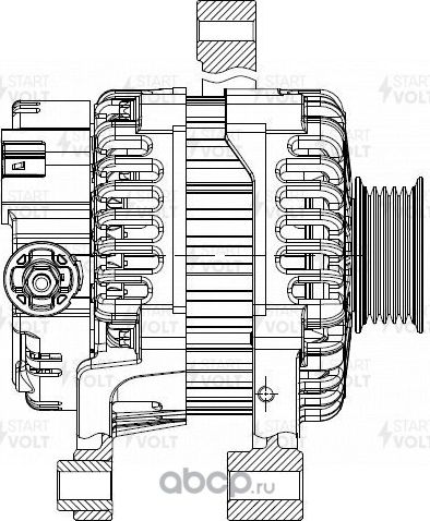 Генератор StartVOLT. Артикул LG 2709