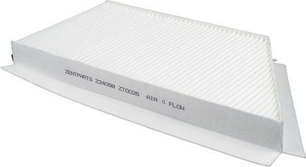 Салонный фильтр Zentparts. Артикул Z34098