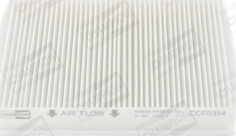 Салонный фильтр Champion для Nissan Avenir W11 2001-2005. Артикул CCF0354
