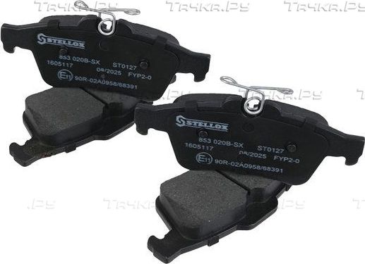 Тормозные колодки Stellox. Артикул 853 020B-SX