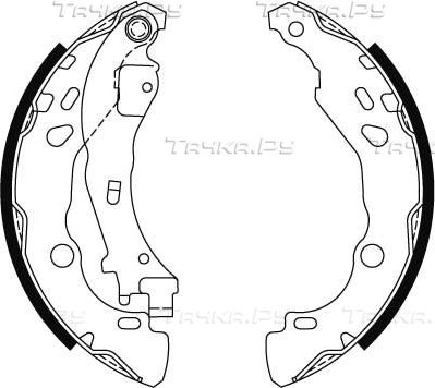 Тормозные колодки TRW. Артикул GS8474