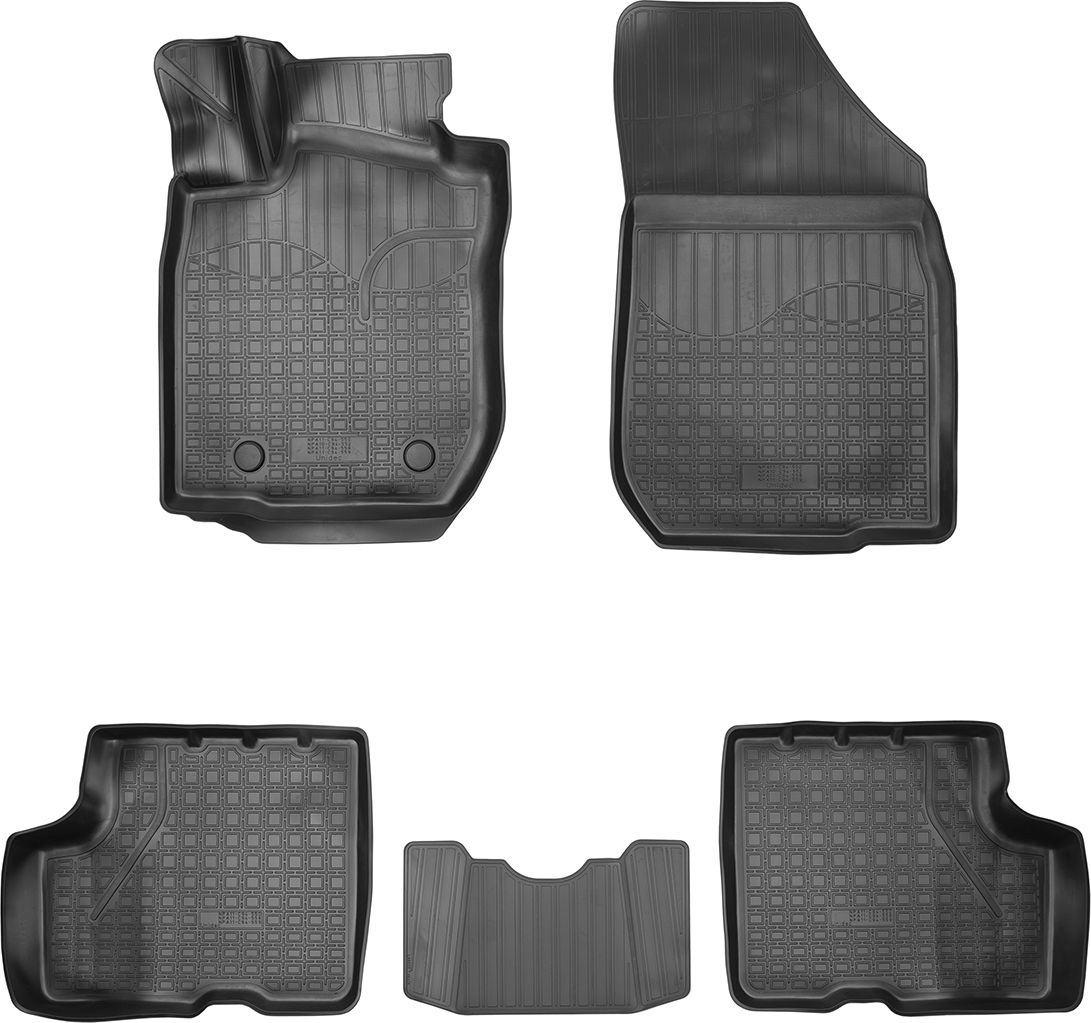 Коврики 3D Норпласт для салона Lada Largus II 7 мест 2021-2026. Артикул NPA11-C94-559