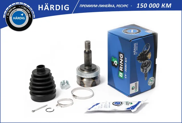 Шрус наружний HARDIG Kia Sportage 04- / Hyundai Tucson 04- (27/24 ABS (B-Ring). Артикул HBOC1818A