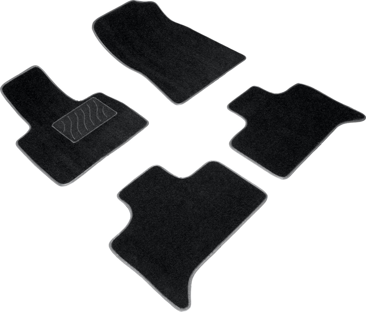 Коврики текстильные Seintex на нескользящей основе для салона BMW X5 E53 2000-2006. Артикул 82430