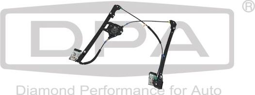 Стеклоподъемник DPA передний правый для Volkswagen Vento 1991-1998. Артикул 88370089702