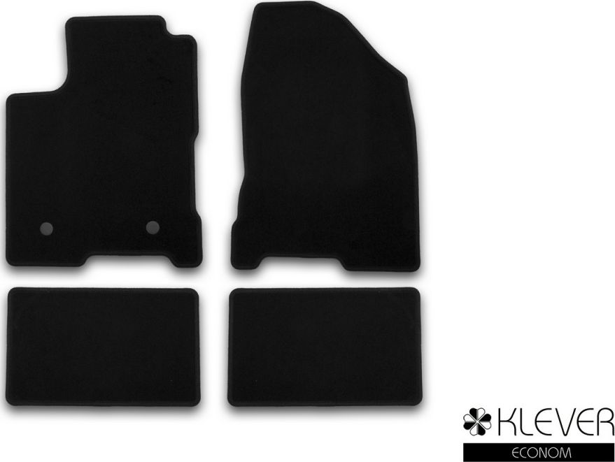 Коврики Klever Econom для салона Lada Vesta седан 2015-2026. Артикул KVR01523301200k
