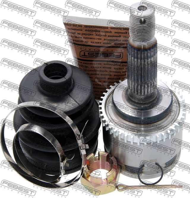 Шрус наружный (граната) Febest передний для Mitsubishi Pajero Mini I 1994-2012. Артикул 0410-H66A43