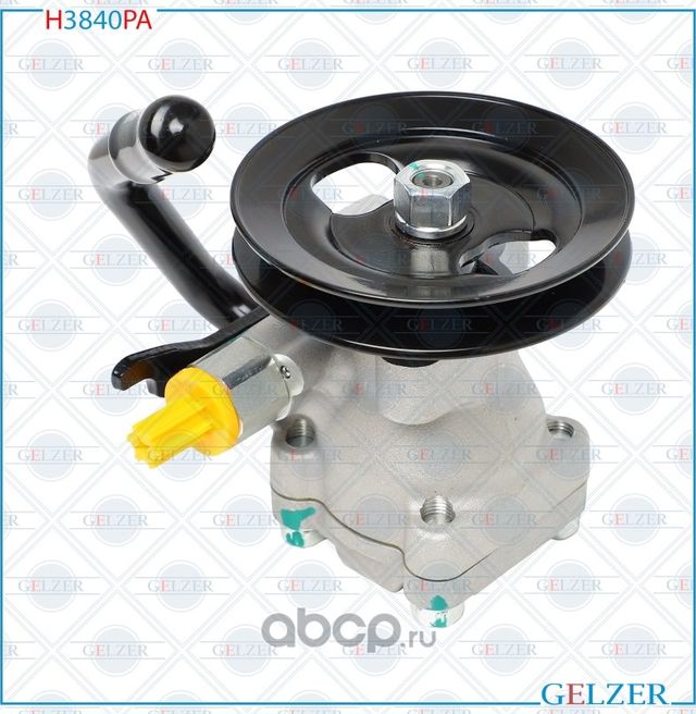 H3840PA Насос гидроусилителя руля Hyundai Getz (Аналог) (Gelzer). Артикул H3840PA