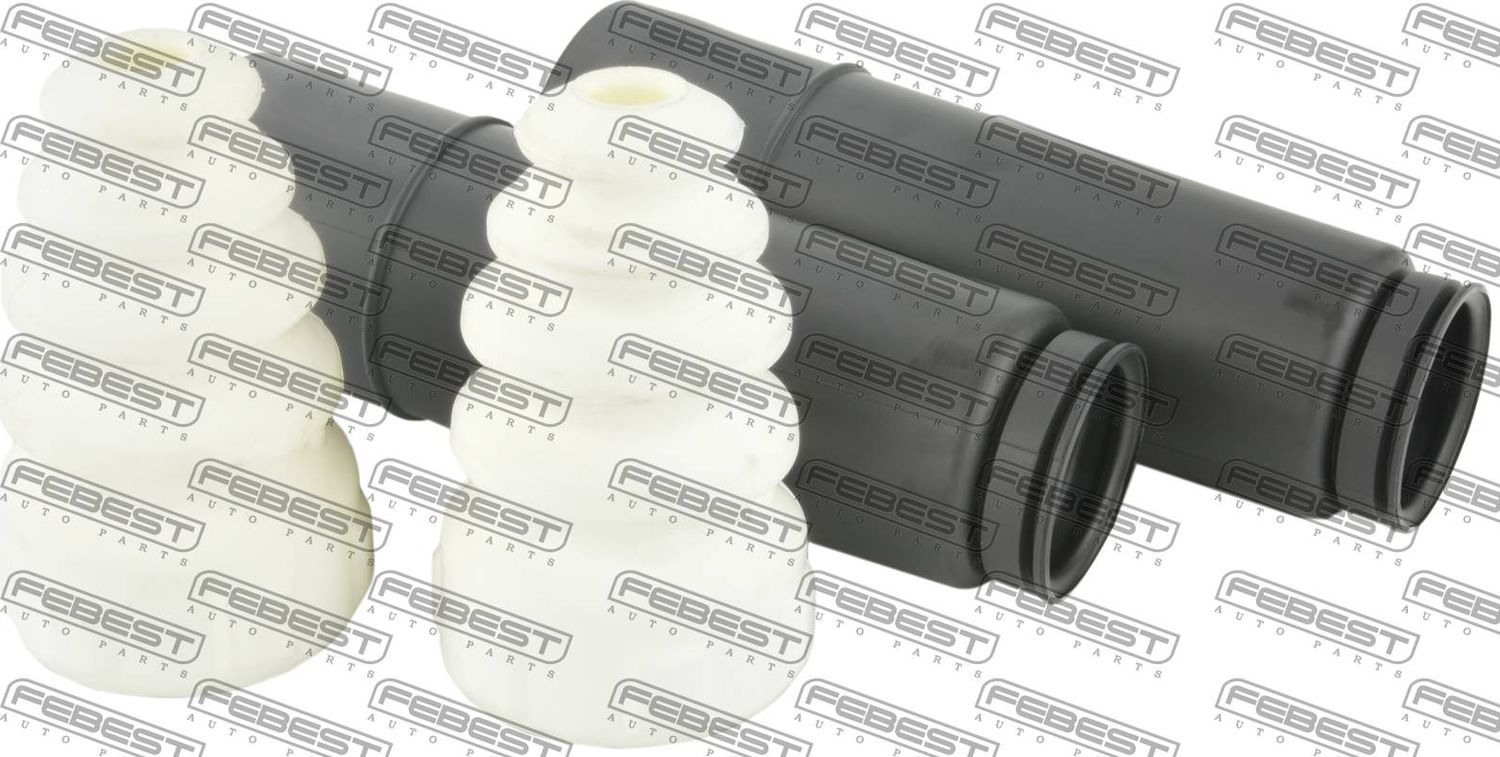 Комплект отбойников и пыльников амортизаторов (стоек) Febest. Артикул ADSHB-8PAR-KIT