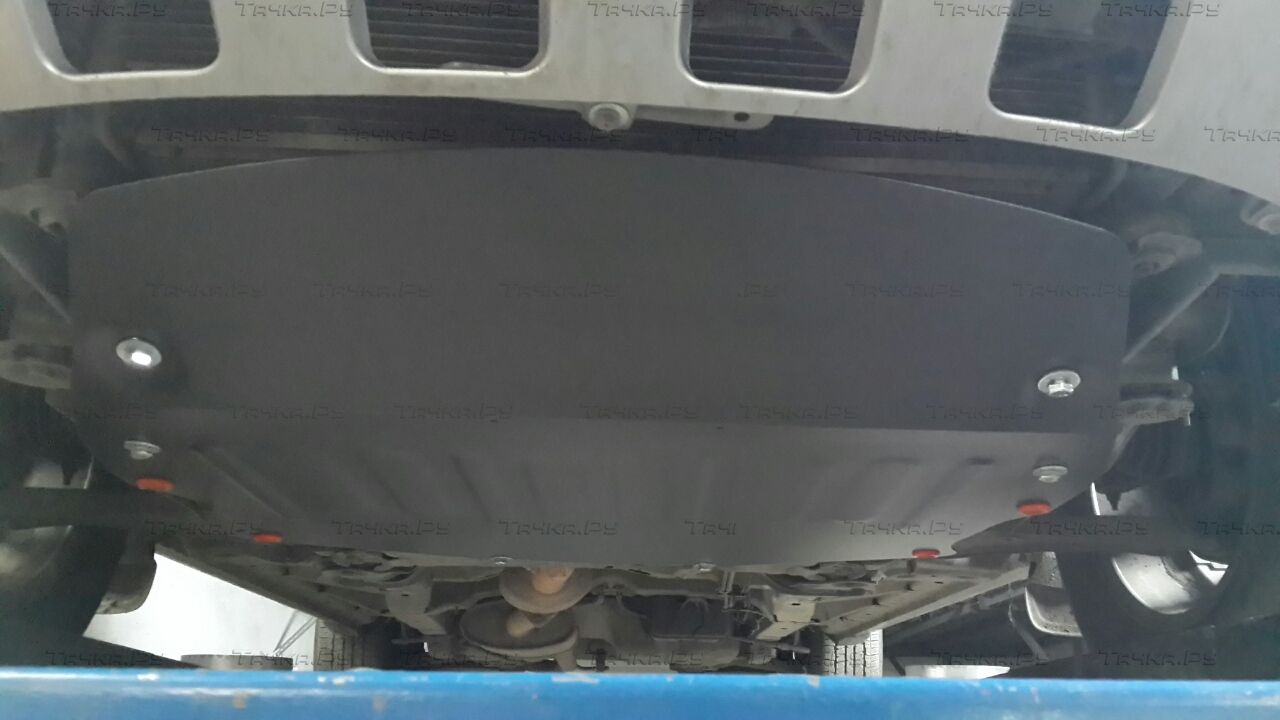 Защита алюминиевая Alfeco для картера и КПП Saturn VUE II 2008-2010. Артикул ALF.52.01 AL4