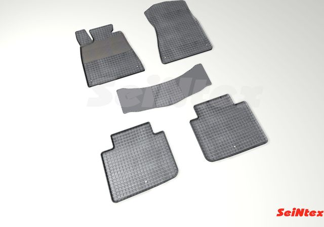 Коврики резиновые Seintex с узором сетка для салона Lexus GS 300 2WD 2005-2012. Артикул 87953