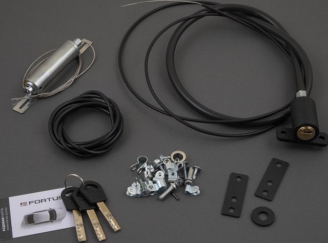 Замок капота (HL) Fortus для Subaru Legacy V 2010-2014. Артикул HLK0017AKIT