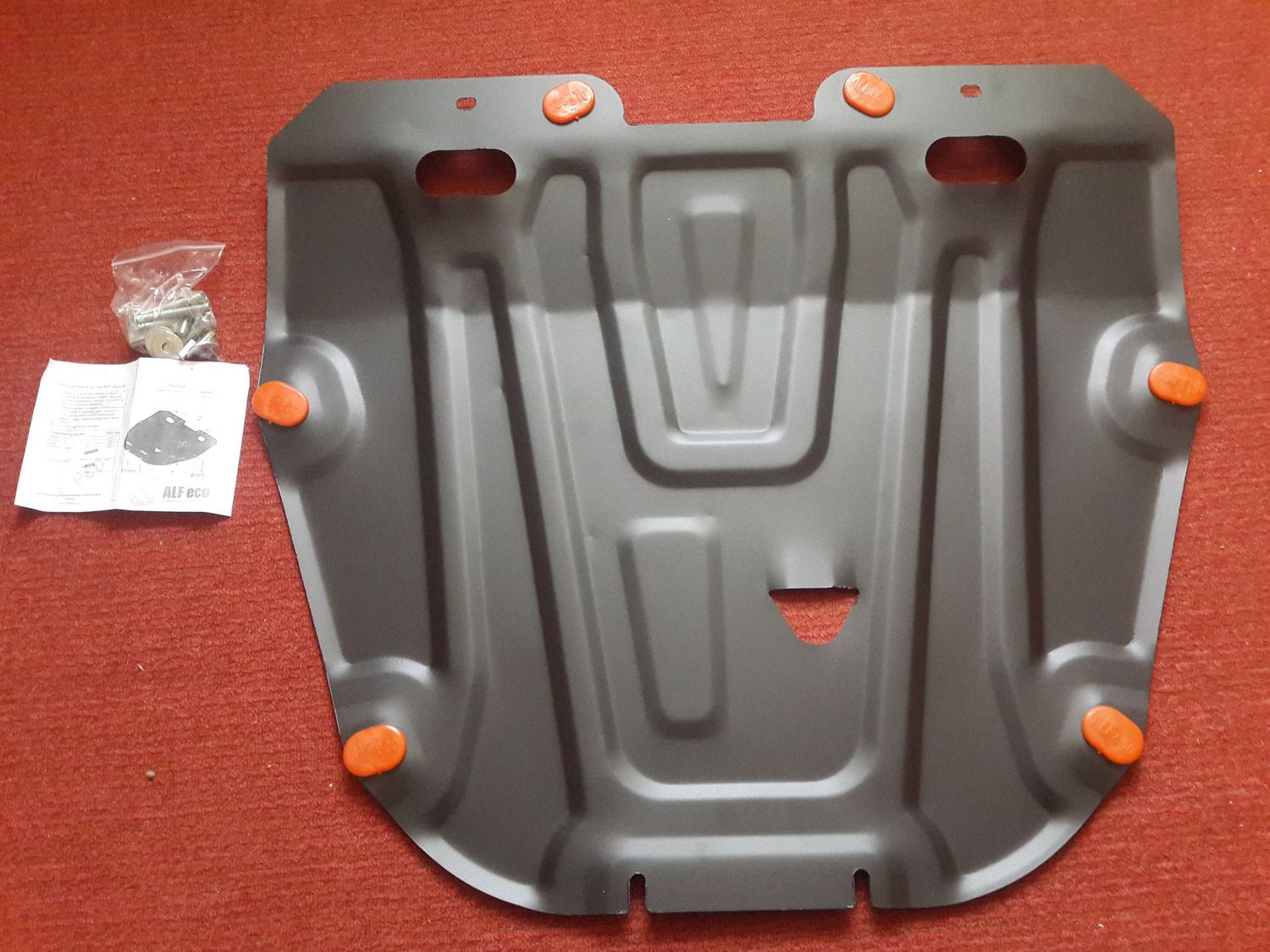 Защита алюминиевая Alfeco для картера и КПП Mazda Atenza II GH 2008-2012. Артикул ALF.13.05al