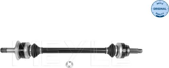 Полуось (привод в сборе, приводной вал) Meyle Original. Артикул 314 498 0031