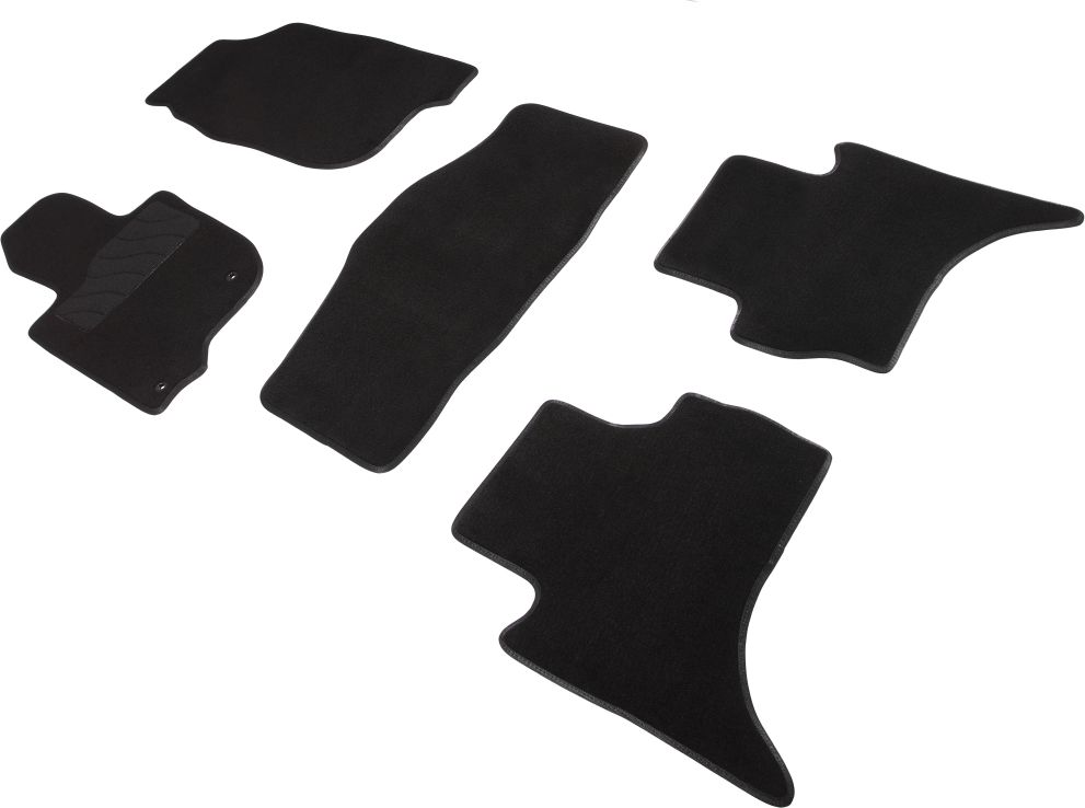 Коврики текстильные Seintex на нескользящей основе для салона Mitsubishi L200 V 2015-2026. Артикул 90209