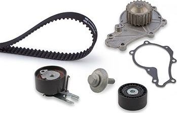 Помпа (водяной насос) с комплектом ремня ГРМ Gates PowerGrip®. Артикул KP15587XS