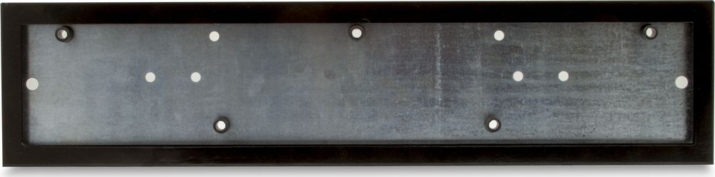 Рамка Arbori номерного знака защитная Черная. Артикул AFLNFR002