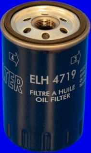 Масляный фильтр MecaFilter. Артикул ELH4719