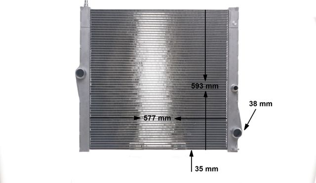 Радиатор охлаждения двигателя Mahle Behr для BMW X6 II (F16) 2014-2019. Артикул CR 1903 000S