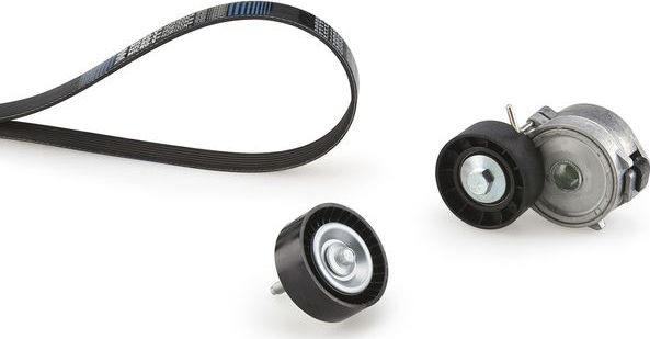 Приводной ремень поликлиновой с роликами (комплект) Gates Micro-V®. Артикул K016PK1845