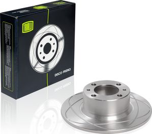 Тормозной диск Trialli передний для ВАЗ 2107 1983-2012. Артикул DF 325