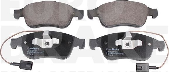 Тормозные колодки Eurobrake. Артикул 5502221029