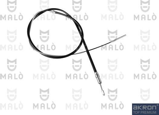 Трос ручника (тросик ручного тормоза) Malò. Артикул 21412