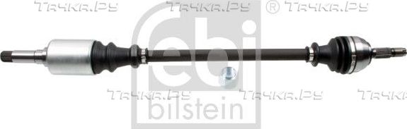 Полуось (привод в сборе, приводной вал) Febi Bilstein. Артикул 184610