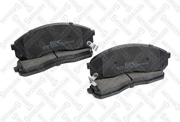 Тормозные колодки Stellox. Артикул 832 012B-SX