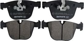 Тормозные колодки Zentparts. Артикул Z07470