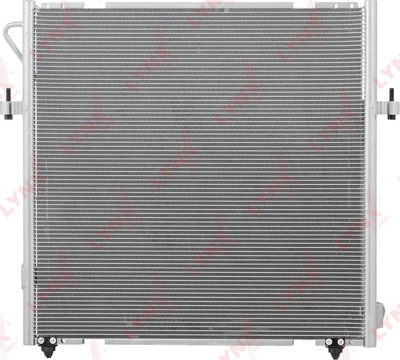 Радиатор кондиционера (конденсатор) LYNXauto для Mitsubishi Pajero Sport II 2008-2016. Артикул RC-0357