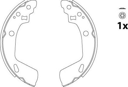 Тормозные колодки TRW. Артикул GS8818
