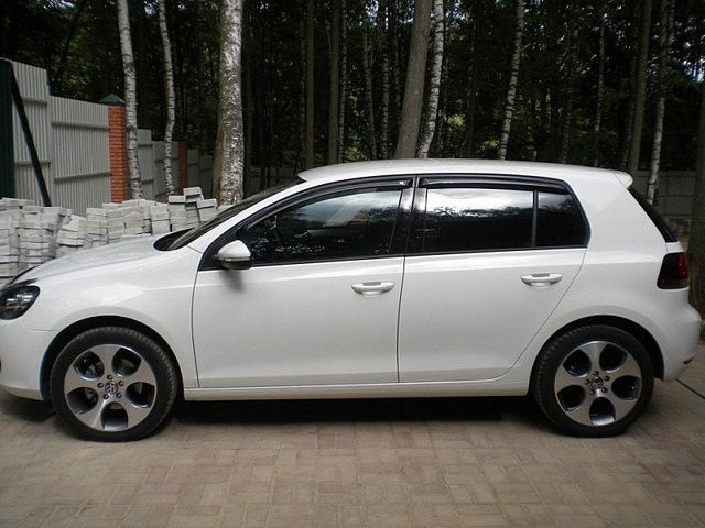 Дефлекторы SIM для окон Volkswagen Golf VI хэтчбек 2009-2012. Артикул SVOGOL0932