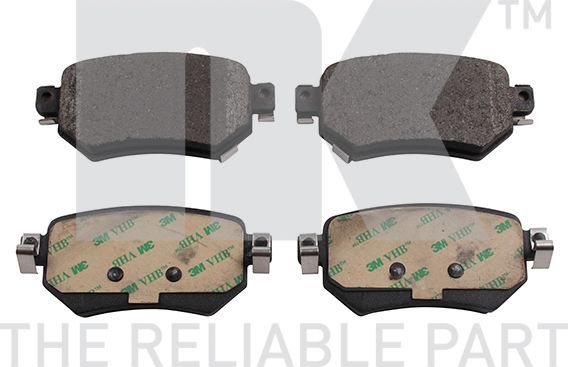 Тормозные колодки NK. Артикул 223265