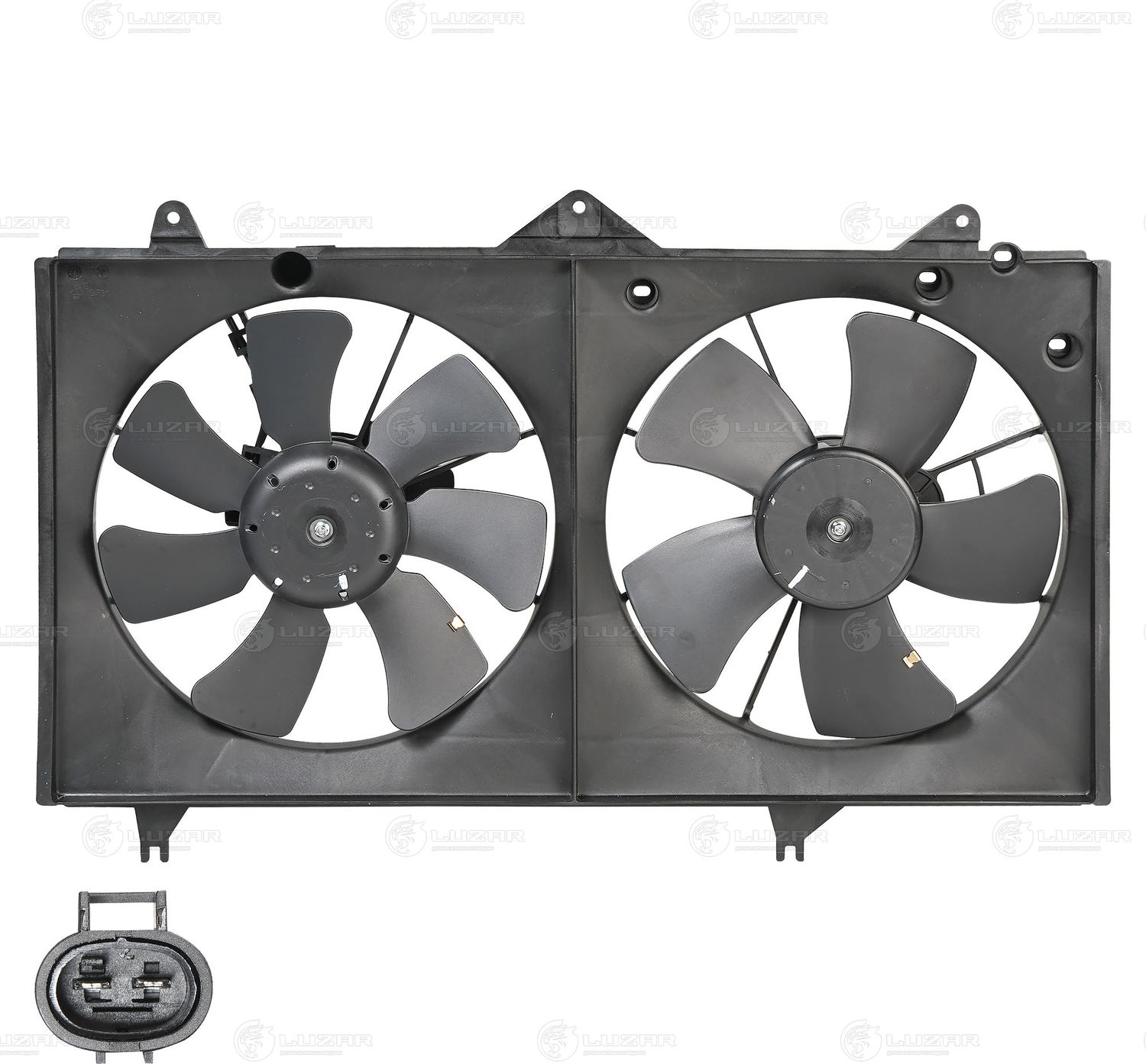 Вентилятор радиатора двигателя Luzar. Артикул LFK 19180
