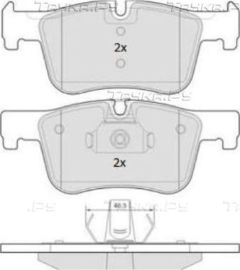 Тормозные колодки Fremax. Артикул FBP-1873