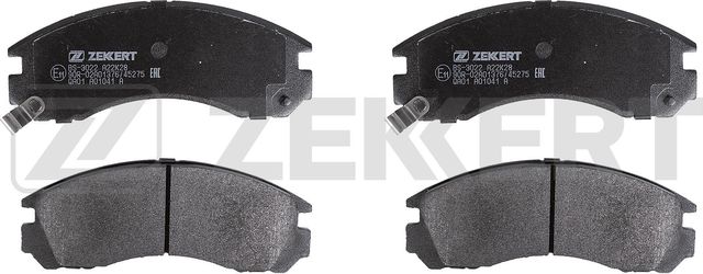 Тормозные колодки Zekkert передние для Mitsubishi Delica IV 1996-2000. Артикул BS-3022