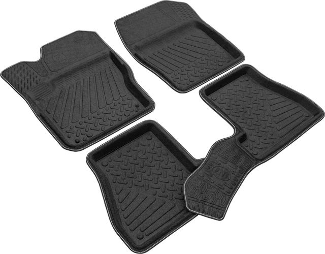 Коврики Rezkon 3D Evaplast для салона Ford Focus III 2011-2015. Артикул 4516010200