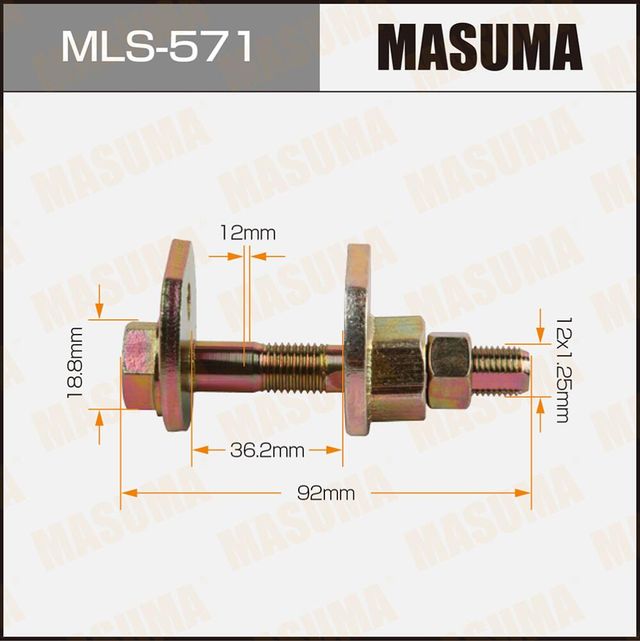 Болт развальный Masuma. Артикул MLS-571