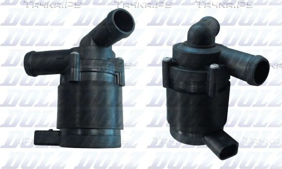 Дополнительный водяной насос Dolz для Volkswagen Multivan T6 2015-2026. Артикул EA568A