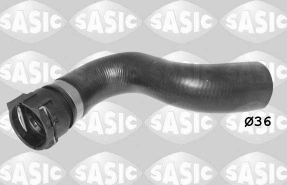Патрубок радиатора (системы охлаждения) Sasic правый верхний для Audi A4 allroad IV (B8) 2009-2016. Артикул 3406462