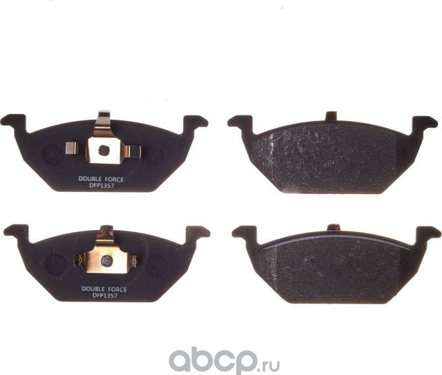 Колодки тормозные дисковые (Double Force) Double Force. Артикул DFP1357
