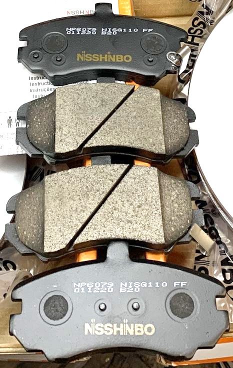 Тормозные колодки Nisshinbo. Артикул NP6079