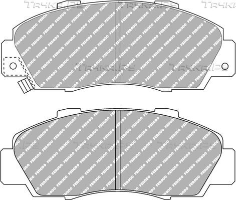 Тормозные колодки FERODO RACING DS PERFORMANCE для Honda Integra III 1997-2001. Артикул FDS905