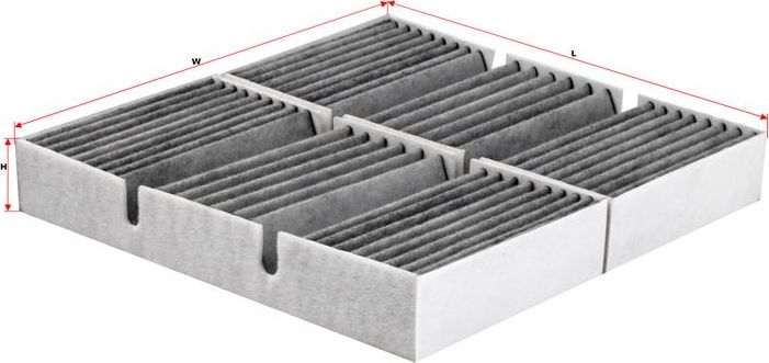 Салонный фильтр Sakura. Артикул CAC-26290-S