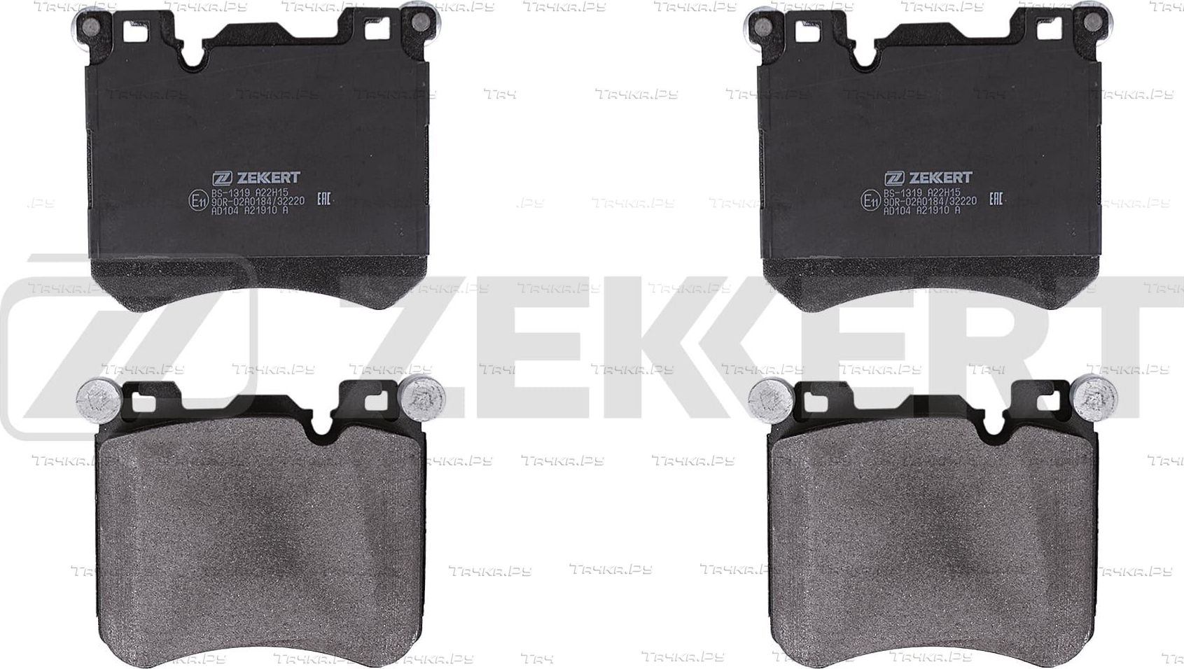 Тормозные колодки Zekkert передние для BMW X6 I (E71) 2009-2014. Артикул BS-1319