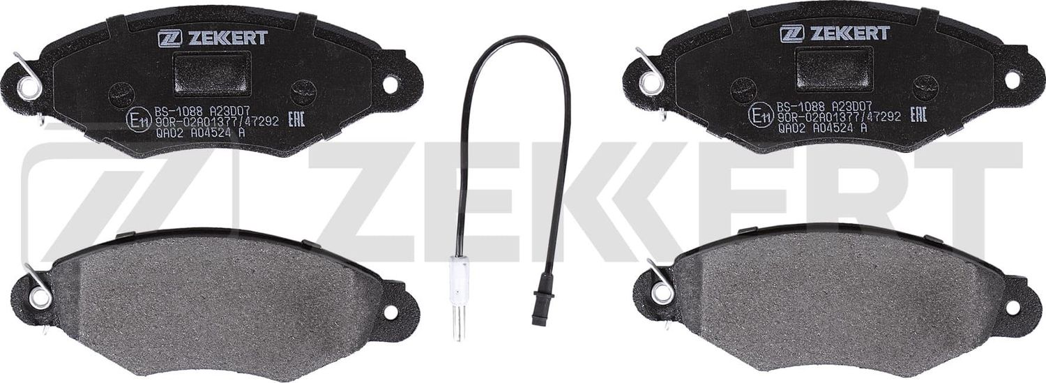 Тормозные колодки Zekkert. Артикул BS-1088